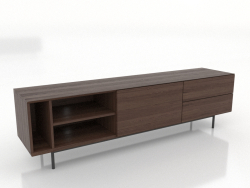 TV cabinet 3 1800 mm (dark walnut)