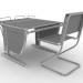 3 डी LIBAO LB-"डेस्क बढ़ रहा" और "कुर्सी बढ़ रहा" D05 मॉडल खरीद - रेंडर