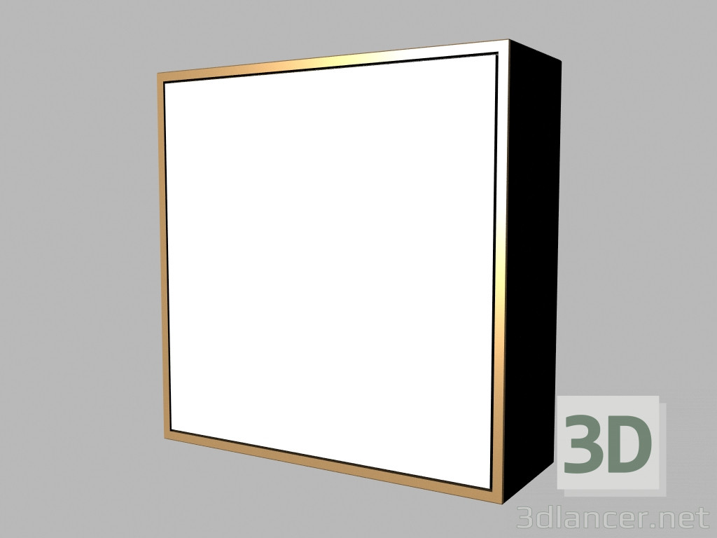 3D modeli Duvara monte edilmiş aydınlatma 7925 - önizleme
