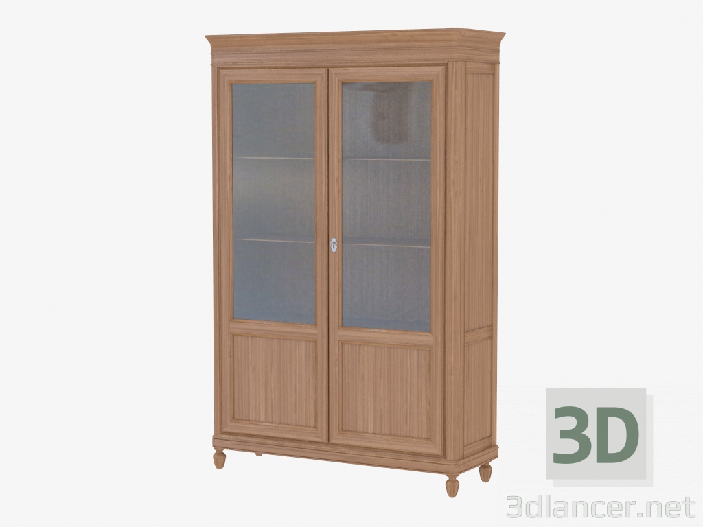3D modeli İki kapı CO105 Vitrin - önizleme