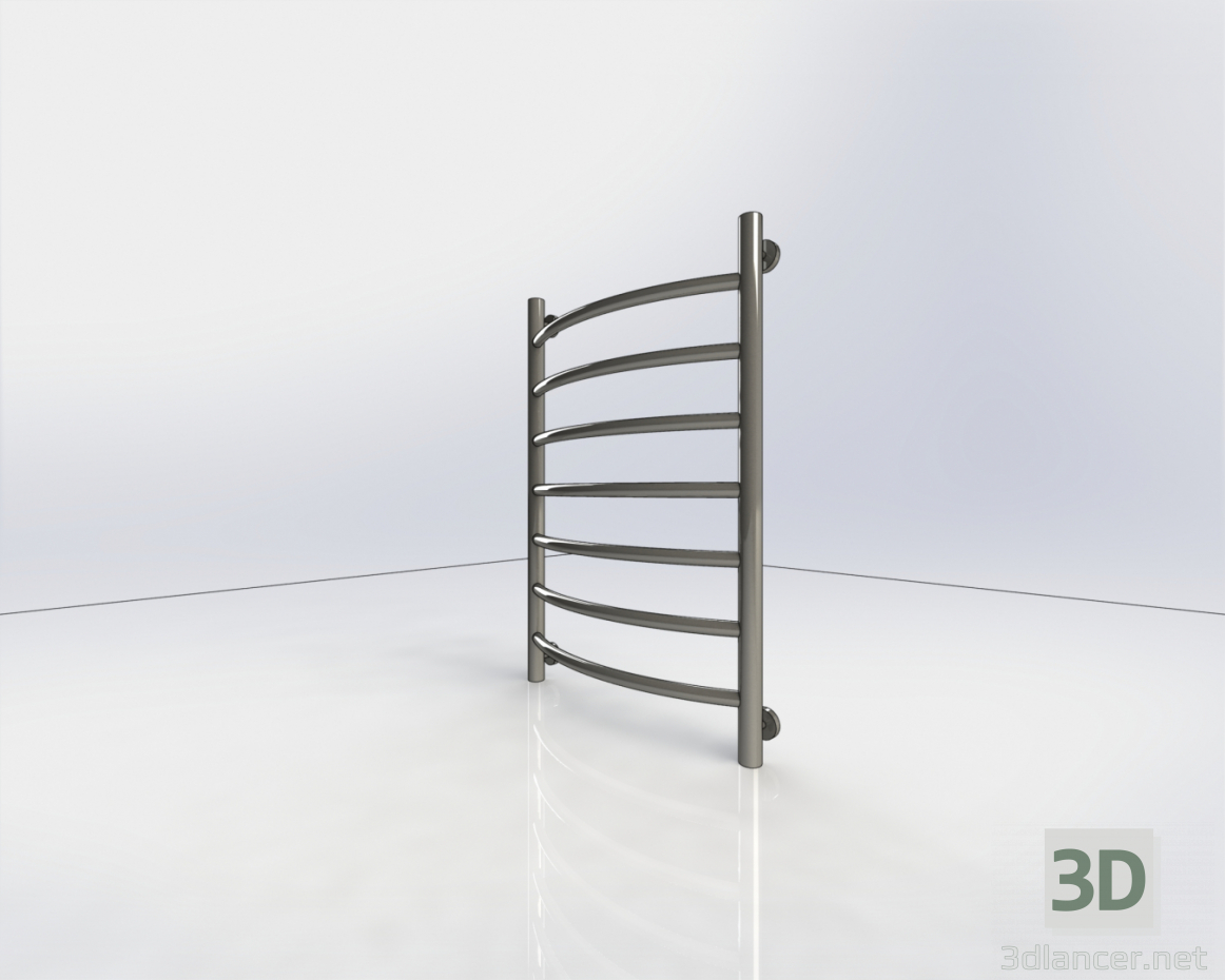 3d model Heated towel rail - preview