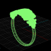 modello 3D di anello donne comprare - rendering