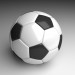 3d model Balón de fútbol - vista previa