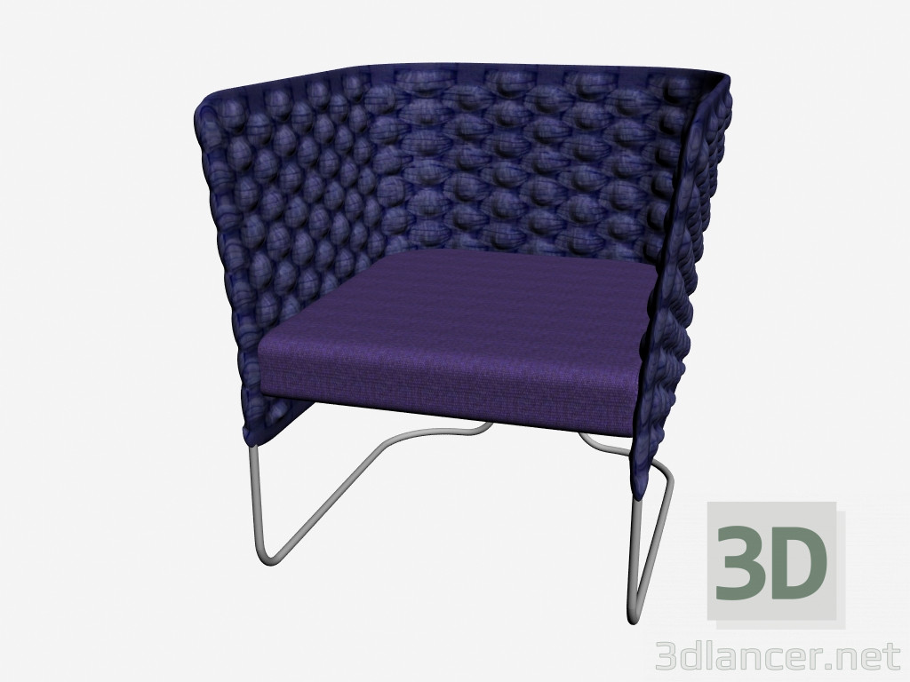 3 डी मॉडल कुर्सी अमी (po) - पूर्वावलोकन