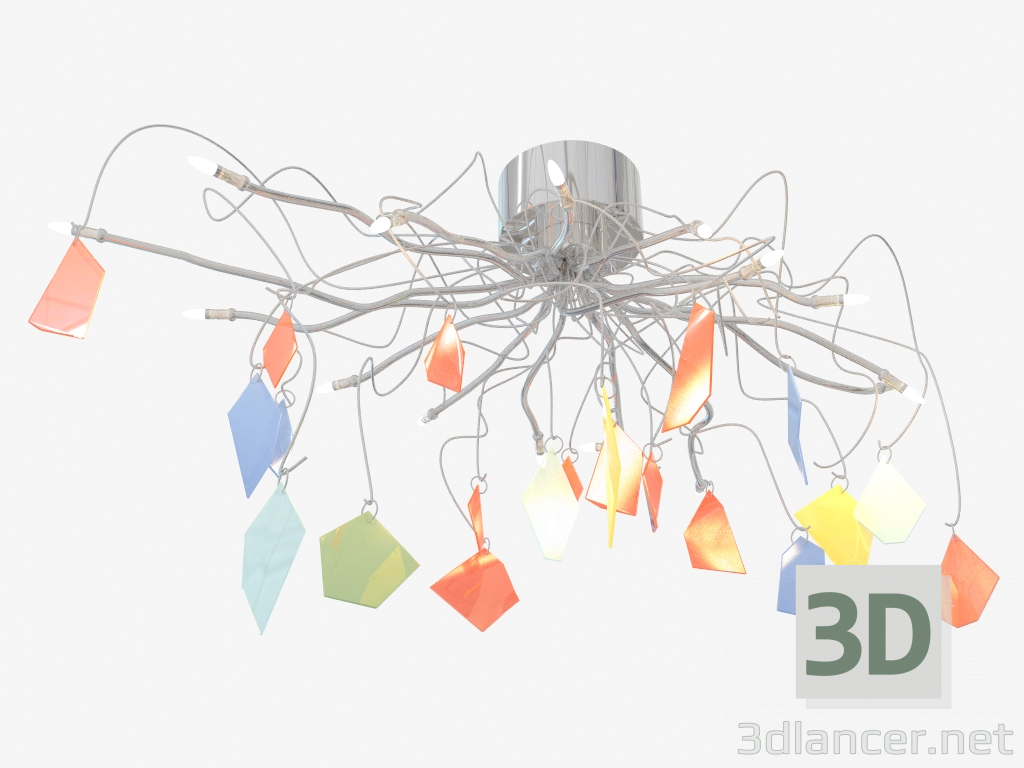 3D modeli Tavan aydınlatması (76151 15 11) - önizleme
