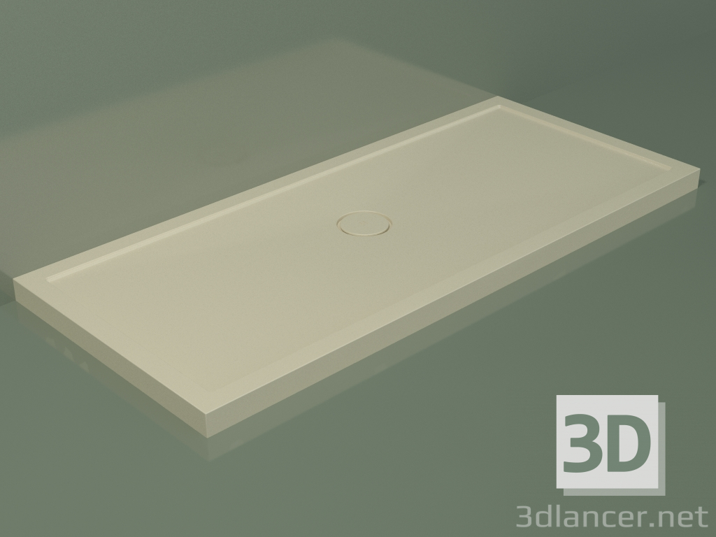 3D modeli Duş teknesi Medio (30UM0113, Bone C39, 160x70 cm) - önizleme