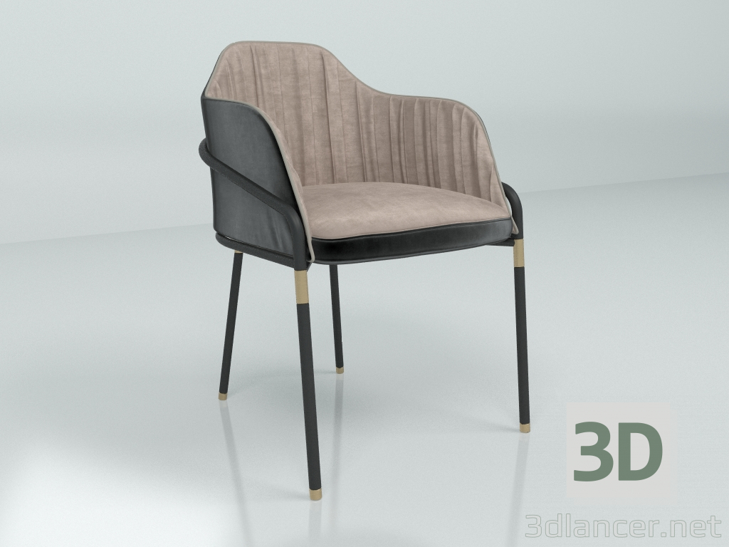 modèle 3D Chaise Y015 - preview