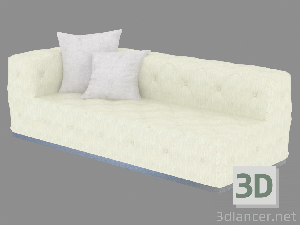 3D modeli Üçlü kanepe (230) - önizleme