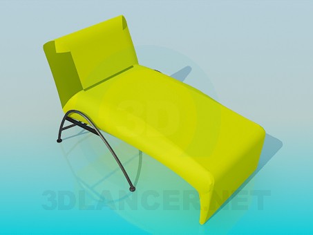 modello 3D Cavalletto-letto - anteprima
