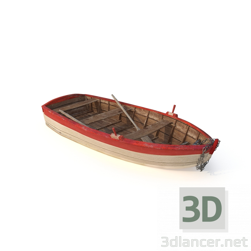modello 3D di Barca dal mare perduto comprare - rendering