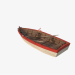 3d Лодка из затерянного моря модель купить - ракурс