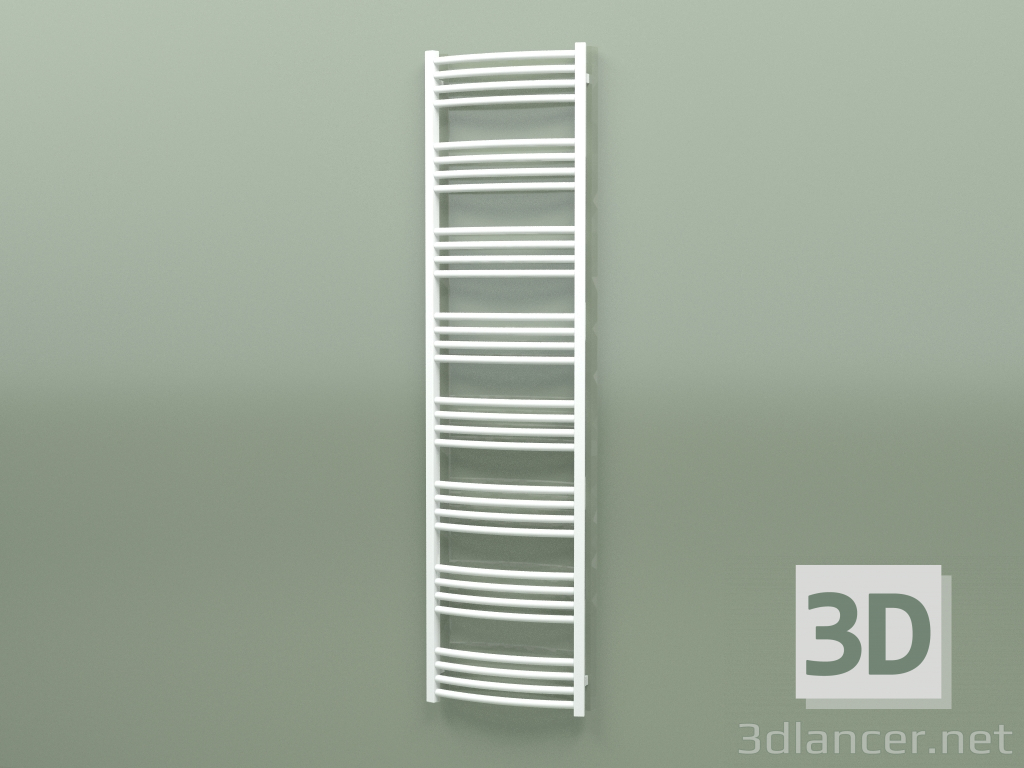 3 डी मॉडल गर्म तौलिया रेल लीना (WGLEN186048-SX, 1860х486 मिमी) - पूर्वावलोकन