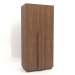 3d модель Шафа MW 04 wood (варіант 3, 1000х650х2200, wood brown light) – превью