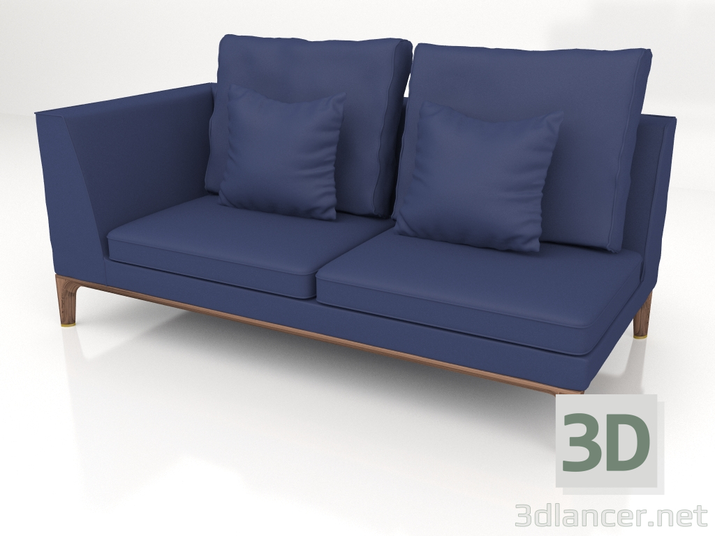3d model Módulo de sofá DG 203 terminal LH - vista previa