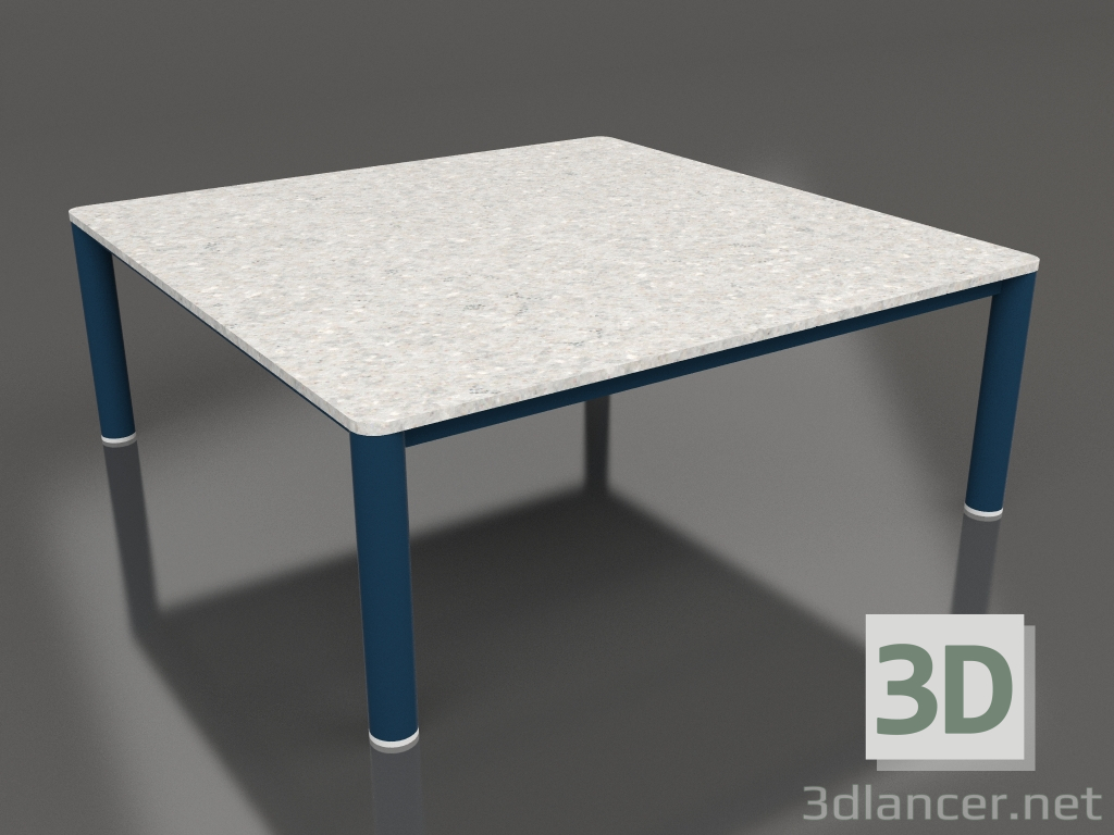 3d model Coffee table 94×94 (Grey blue, DEKTON Sirocco) - preview