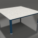modello 3D Tavolino 94×94 (Grigio blu, DEKTON Sirocco) - anteprima