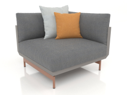 Sofa module, section 6 (Quartz gray)