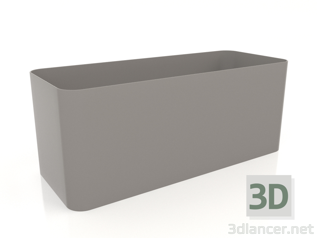 modèle 3D Cache-pot 4 (Gris quartz) - preview
