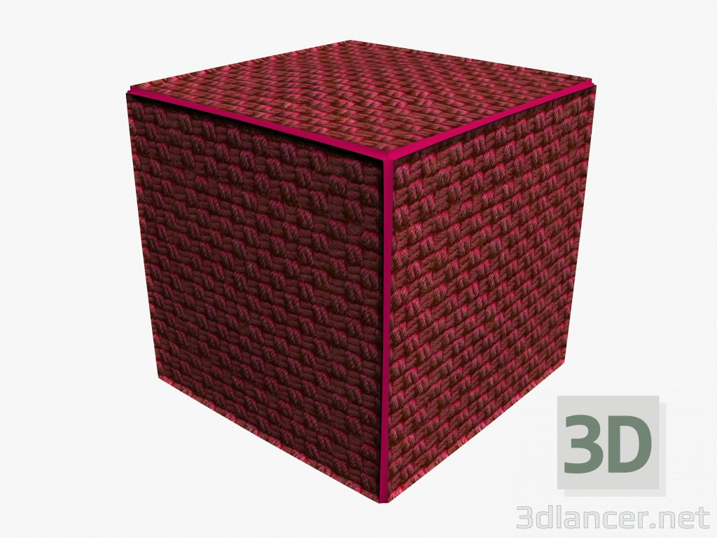 3D modeli Puflar Subo (40 x 40 x 40) - önizleme