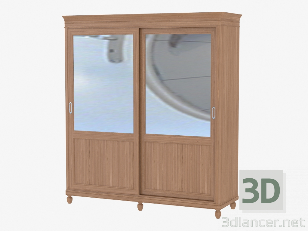 modèle 3D Une armoire à deux portes SO223 - preview