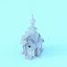 modello 3D di Cappella in legno di San Nicola Taumaturgo comprare - rendering