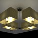 modello 3D Lampadario a bracci luce Odeon norte 24214 - anteprima