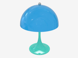 Lámpara de mesa PANTHELLA MINI (azul verde)