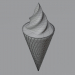 3d Sweet Ice Cream model buy - render