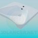 3d model Trapezoid sink - preview