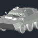 3d Колесный танк модель купить - ракурс