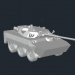 3D tekerlekli tank modeli satın - render