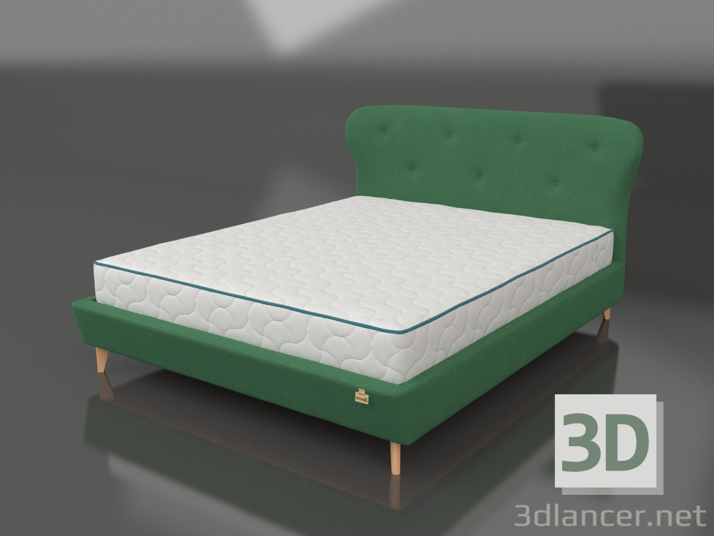 3 डी मॉडल एमिली का बिस्तर - पूर्वावलोकन