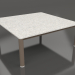 3d model Coffee table 94×94 (Bronze, DEKTON Sirocco) - preview