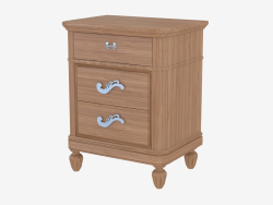 Bedside table with three drawers CO232
