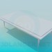 3d model Big coffee table - preview