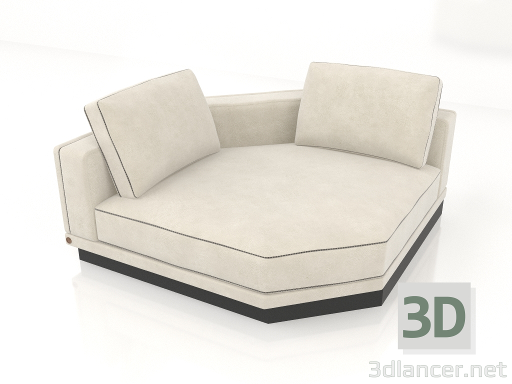 3d модель Модульный диван (S554) – превью