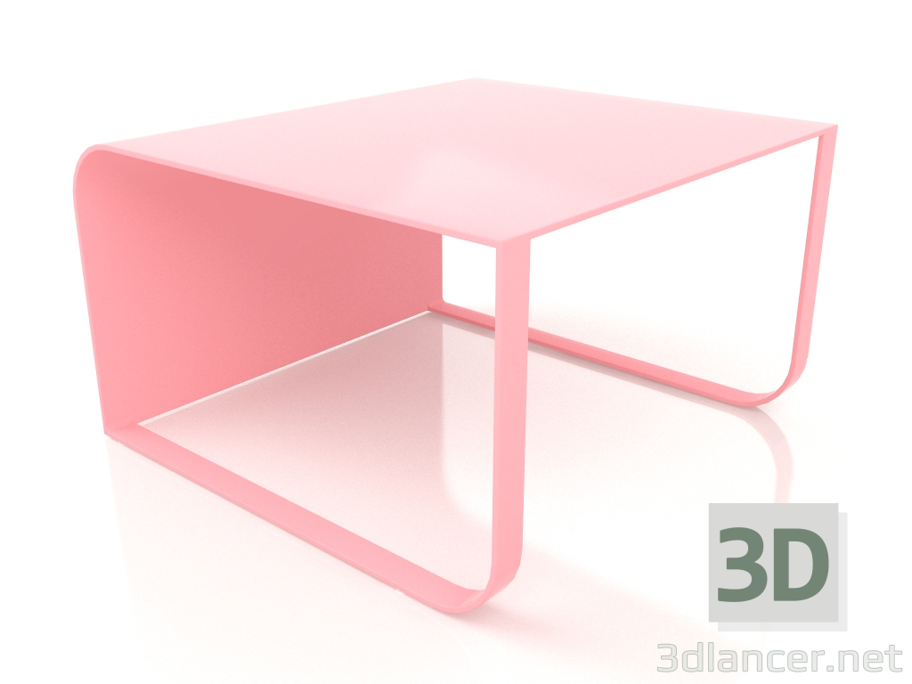 3d model Side table, model 3 (Pink) - preview