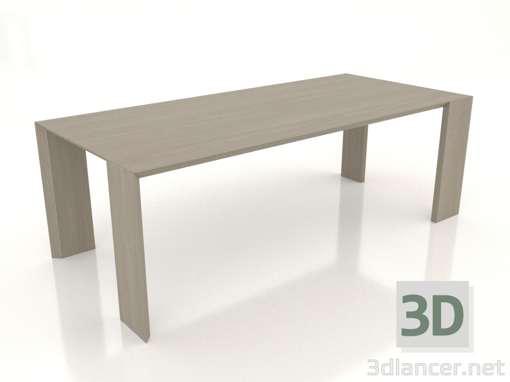 modèle 3D Table à manger Ispolin 2200x1000x740 mm (option 2) - preview modèle 3D Table à manger Ispolin 2200x1000x740 mm (option 2) - preview