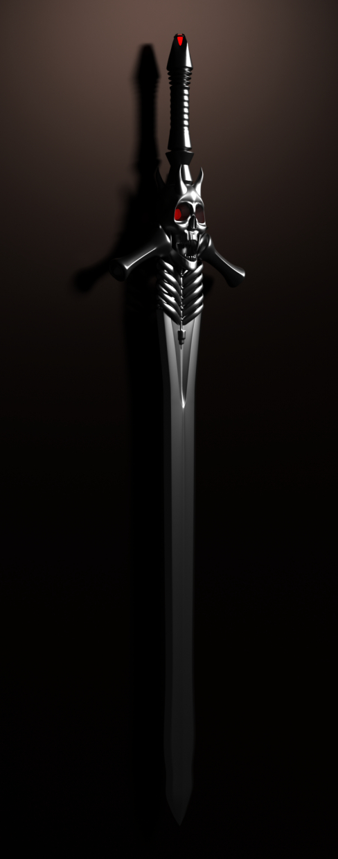 3d Rebellion sword model buy - render