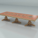 modèle 3D Table à manger rectangulaire (art. 13139) - preview
