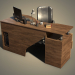 3d Reception office model buy - render