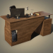 3d Reception office model buy - render