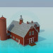 3D Modell Bauernhof - Vorschau