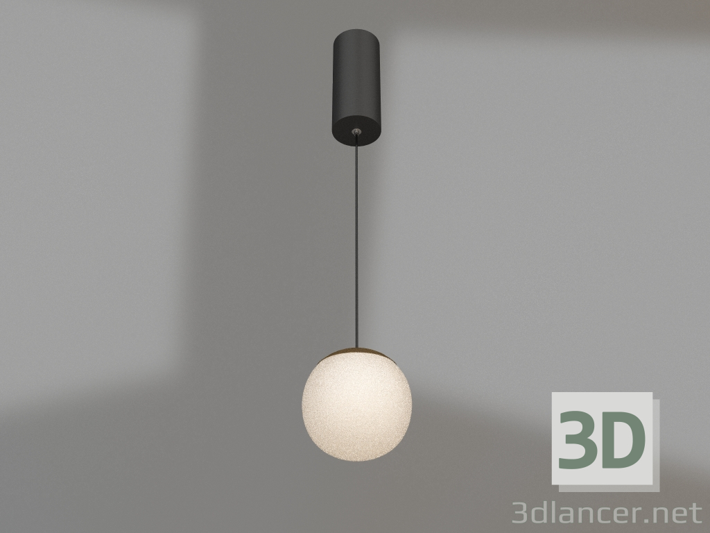3D Modell Lampe SP-BEADS-HANG-R130-10W Warm3000 (BK-GD, 250 Grad, 230V) - Vorschau