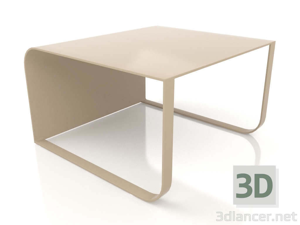 3 डी मॉडल साइड टेबल, मॉडल 3 (रेत) - पूर्वावलोकन