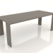 3D Modell Ispolin Esstisch 2200x1000x740 mm (Option 3) - Vorschau