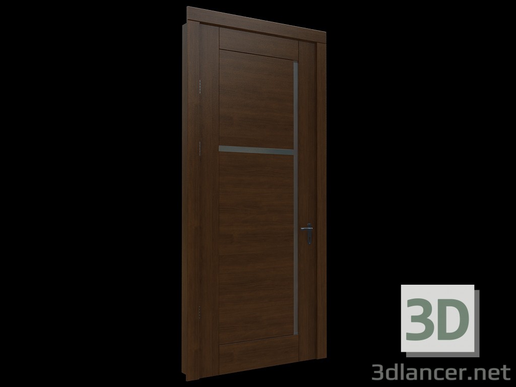 3d модель Дверь hi-tech 2 – превью