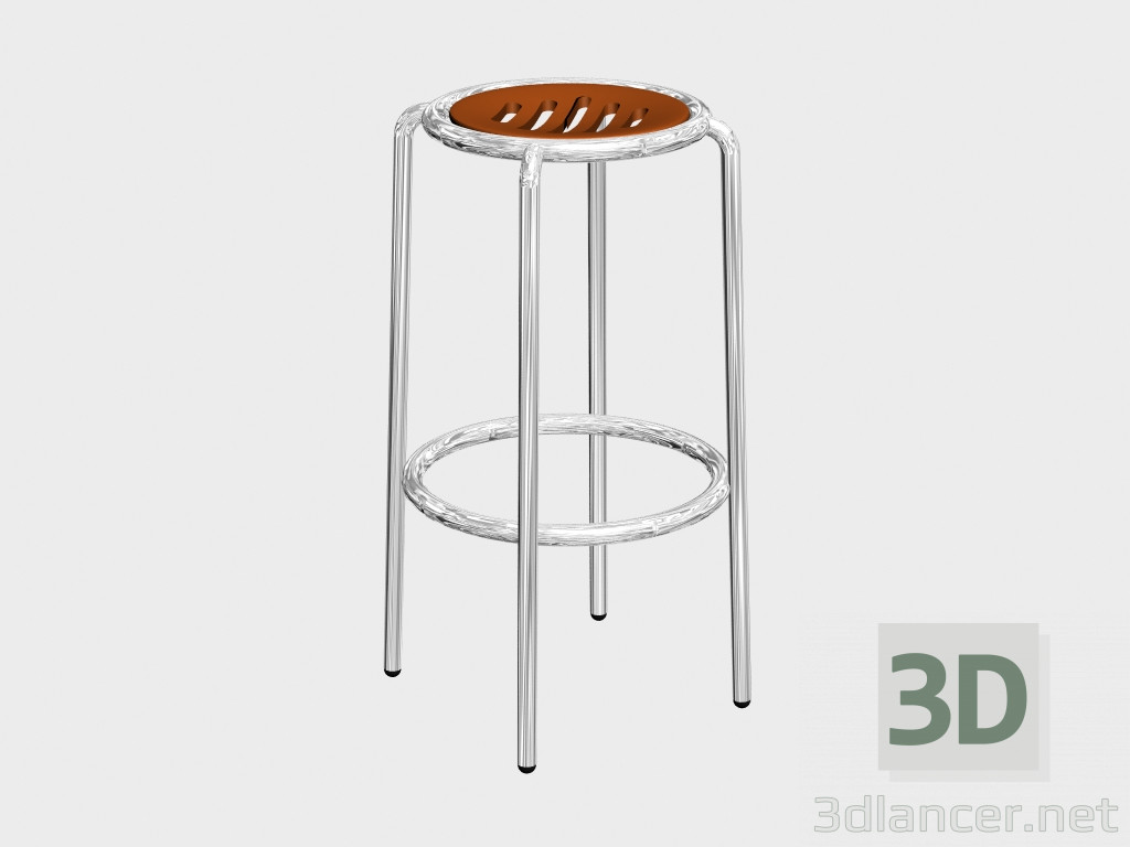 modello 3D Стул Ringo Hocker - anteprima