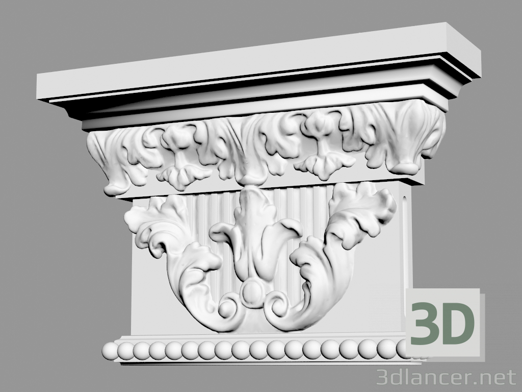 Modelo 3d Capital DCL-10 (200x295mm) - preview