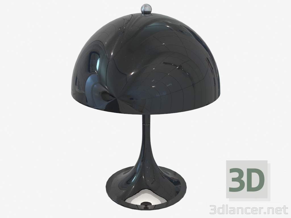 3D Modell Tischlampe PANTHELLA MINI (schwarz) - Vorschau
